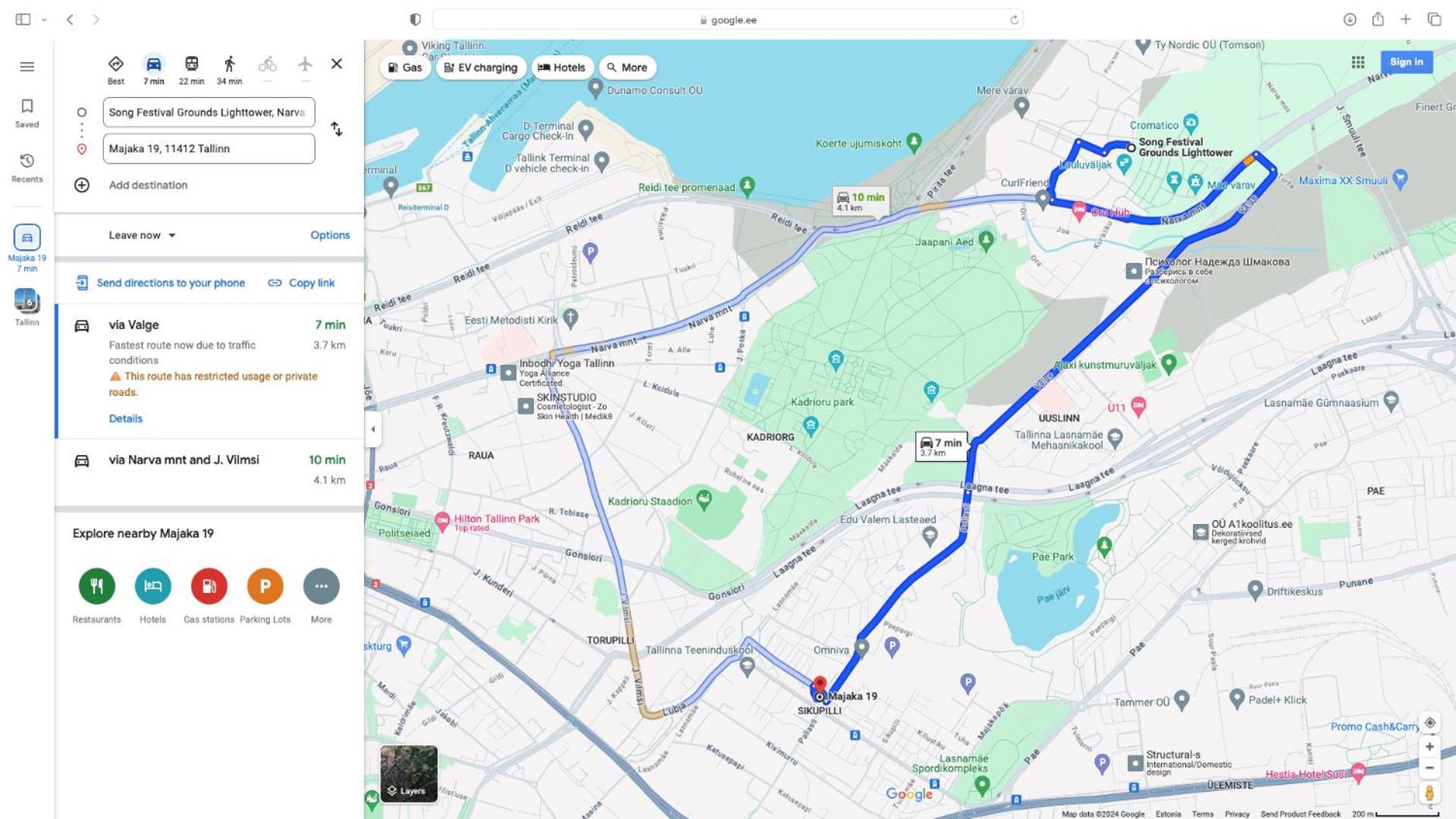 Dikol Two-Room Apartment-Self Check-In & Free Parking Near City Center Tallinn Eksteriør billede